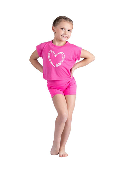 Kids Scribble Heart T-Shirt