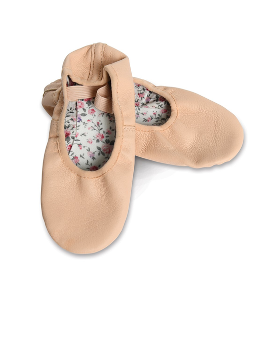 Youth Student Full Sole Leather Ballet Shoe
