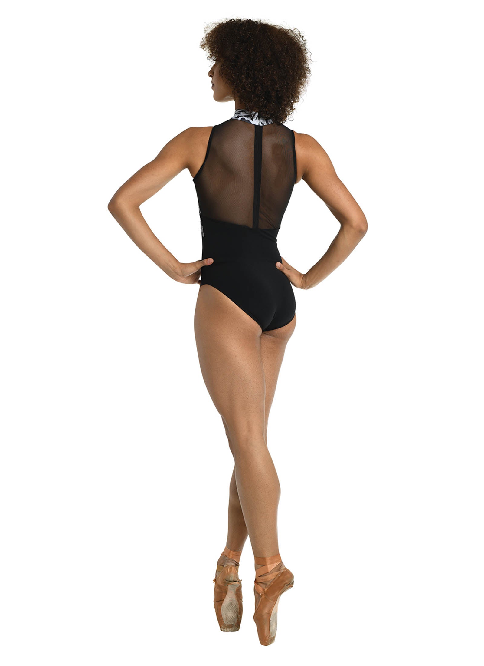 Adult Devon Mock Turtleneck Zebra Leotard – Danznmotion