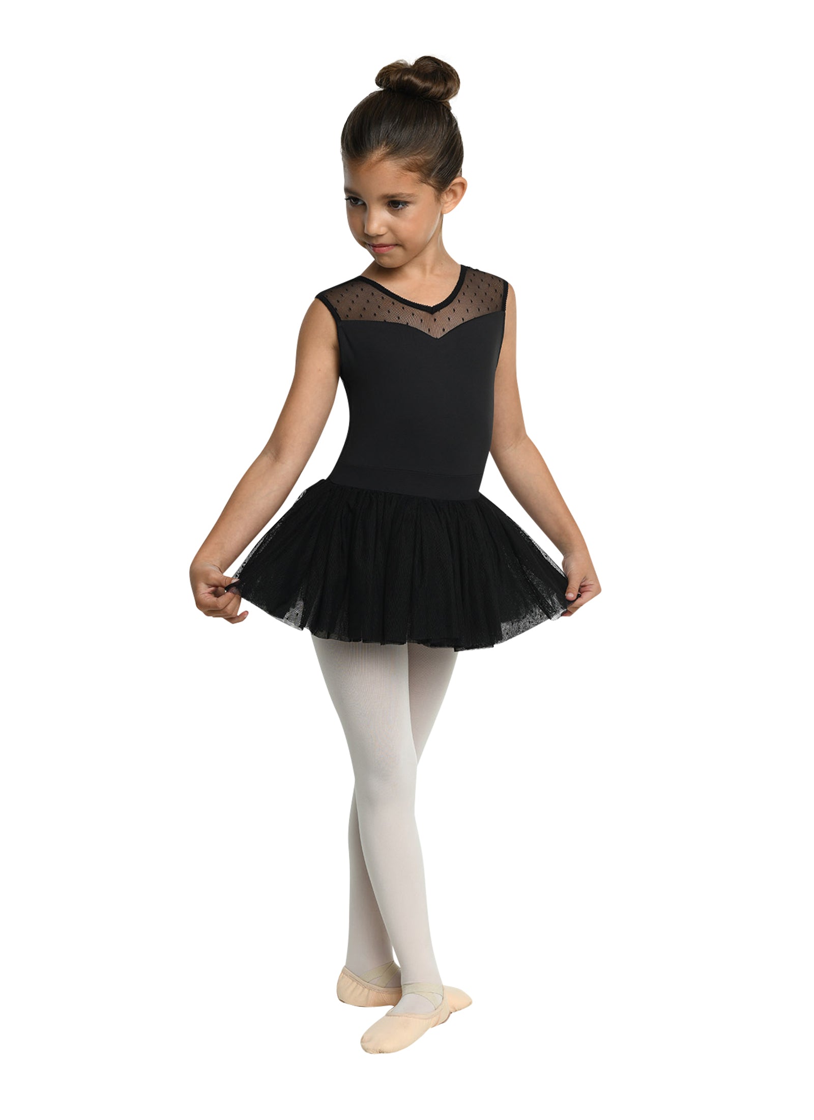 niana flocky dot pants dress　M 210152_navypolkadotpants_9.jpg