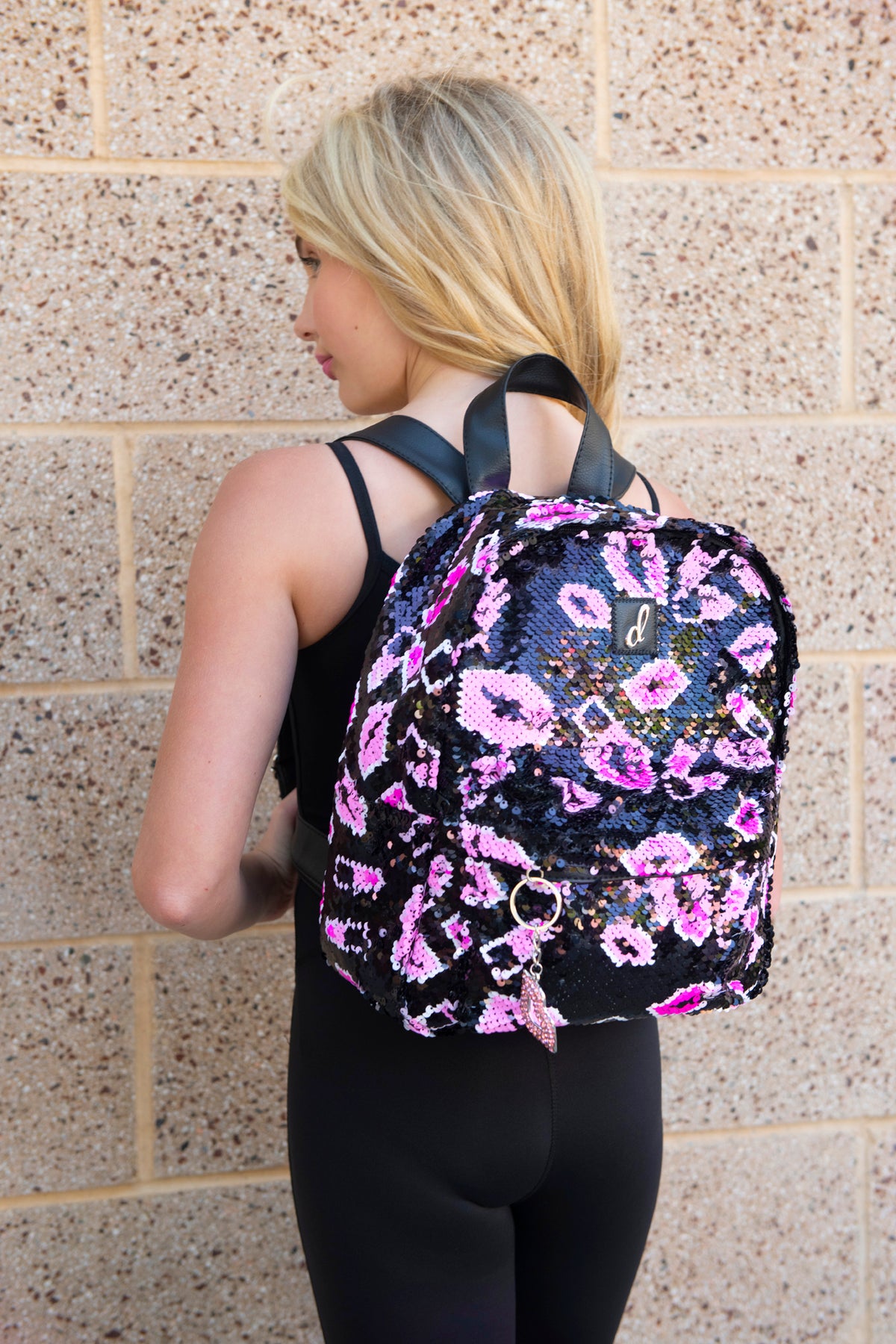 Lipstick Sequin Backpack | Sequin Backpack | Danznmotion