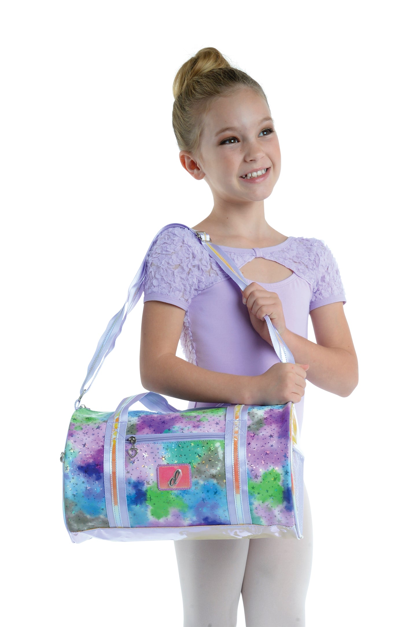 Pastel Clouds & Stars Dance Duffel | Danznmotion