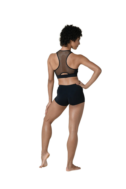 Women's Black Short | Adult Booty Short | Women's Shorts | Danznmotion