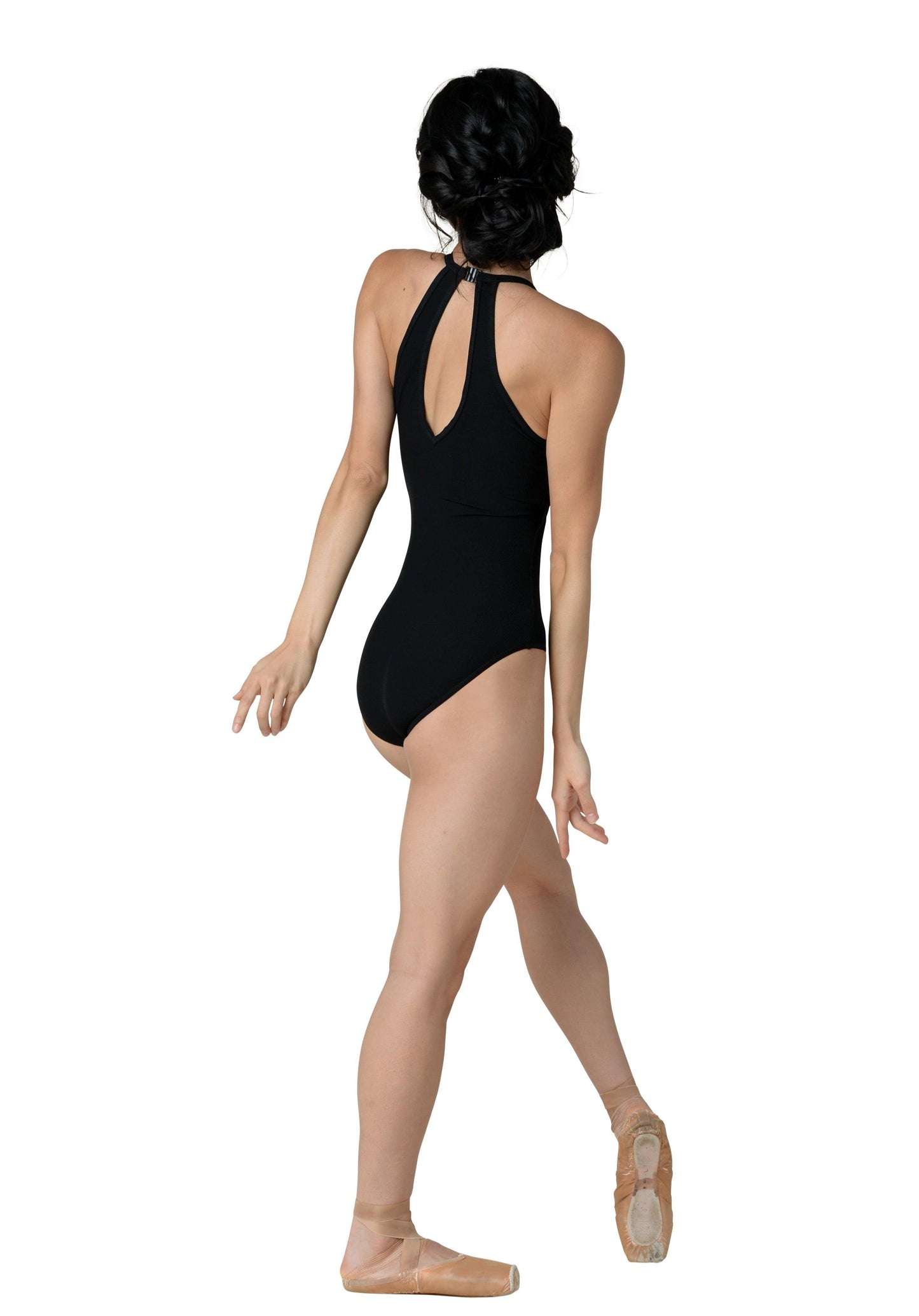 Ribbed Halter Leotard Adult | Halter Leotard | Danznmotion