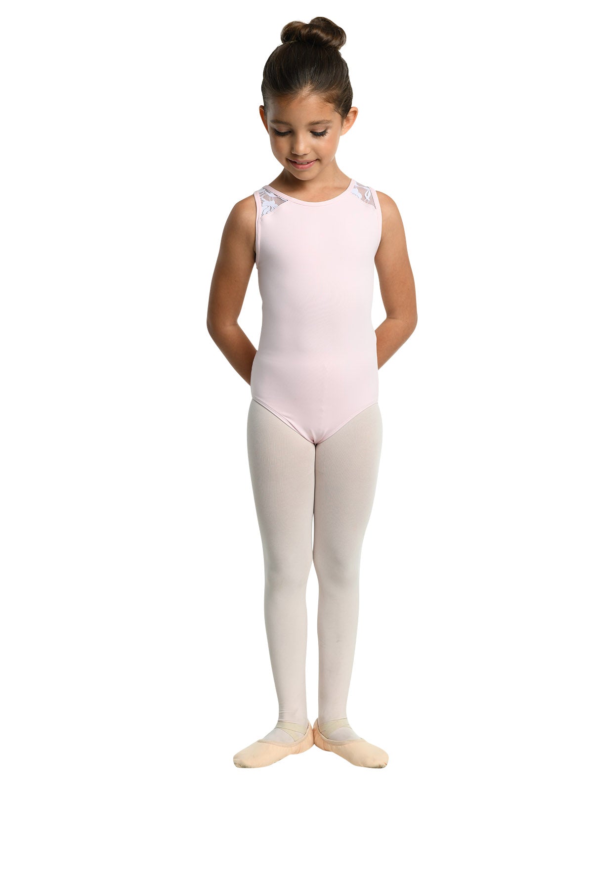 Kids Clementine Tank Lace Leotard – Danznmotion