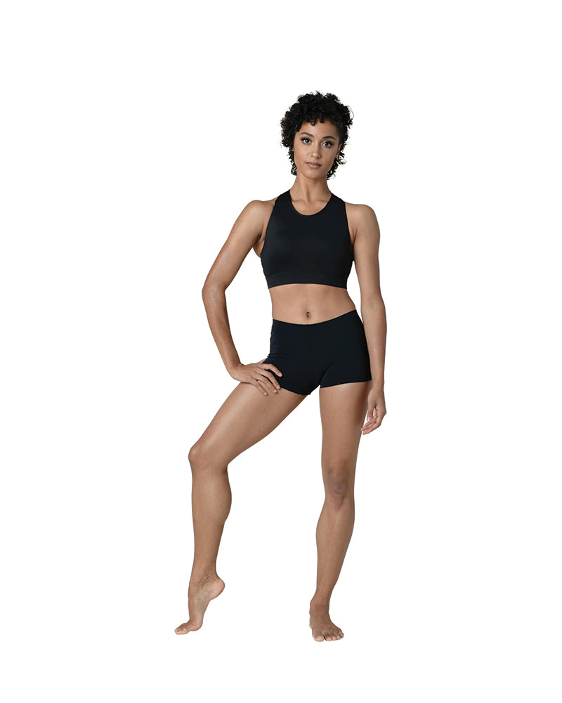 Women's Black Short | Adult Booty Short | Women's Shorts | Danznmotion
